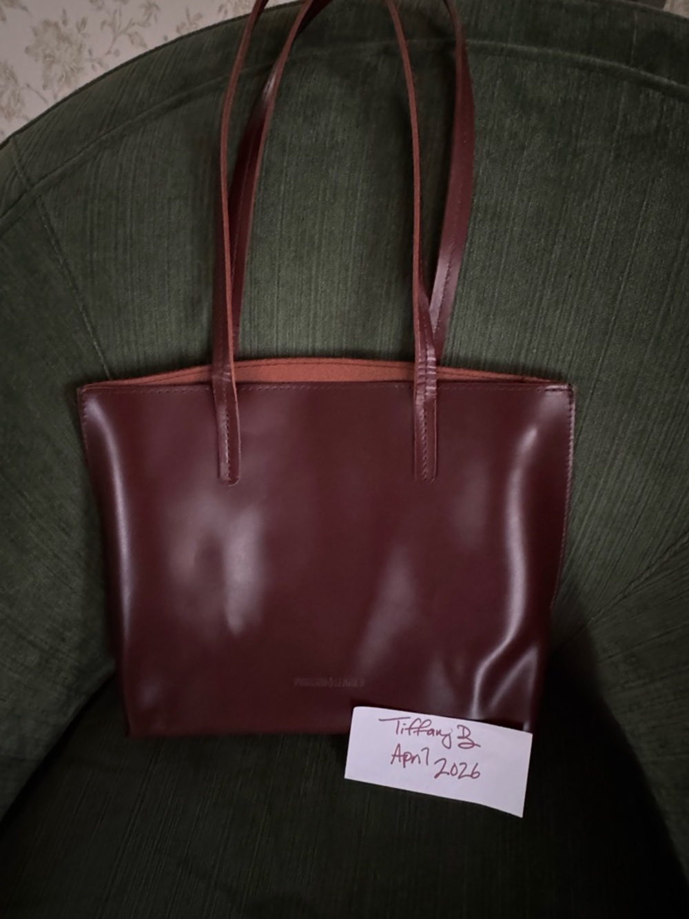 Portland Leather Goods August Tote Chocolate Brown - Picture 8 of 12